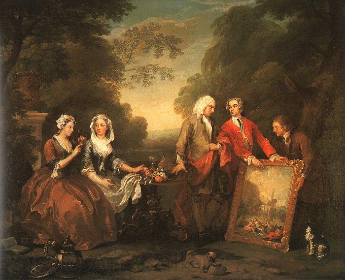 William Hogarth The Fountaine Family